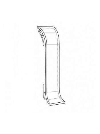 859    Соединитель 58мм Мрамор светлый