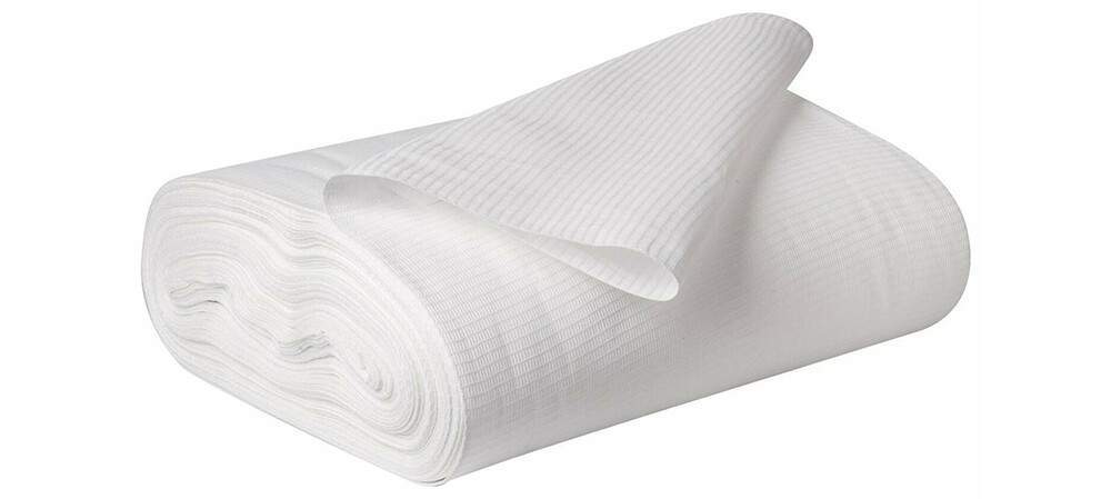 Ветошь Вафельное полотно х/б 0,4смх50м (20м2) 110гр/м ГОСТ 11027-2014