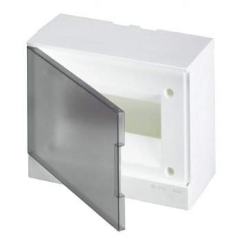 Бокс ЩРн-П- АВВ 8М  Basic E (с клеммами) серая дверь