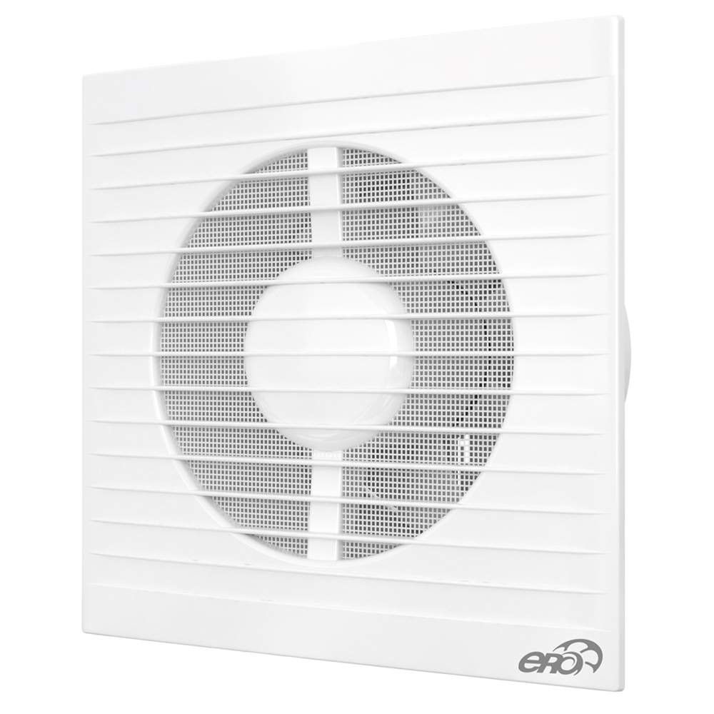 Вентилятор  E 125 S C осевой  с антимоскитной сеткой, обратн. клап.  D125