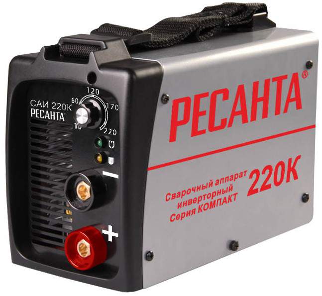 Сварочный аппарат инверт. РЕСАНТА САИ 220К  компакт