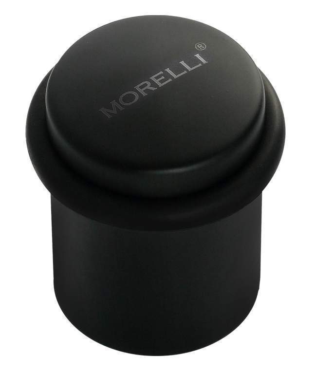 Ограничитель MORELLI дверной  DS3 BL черный