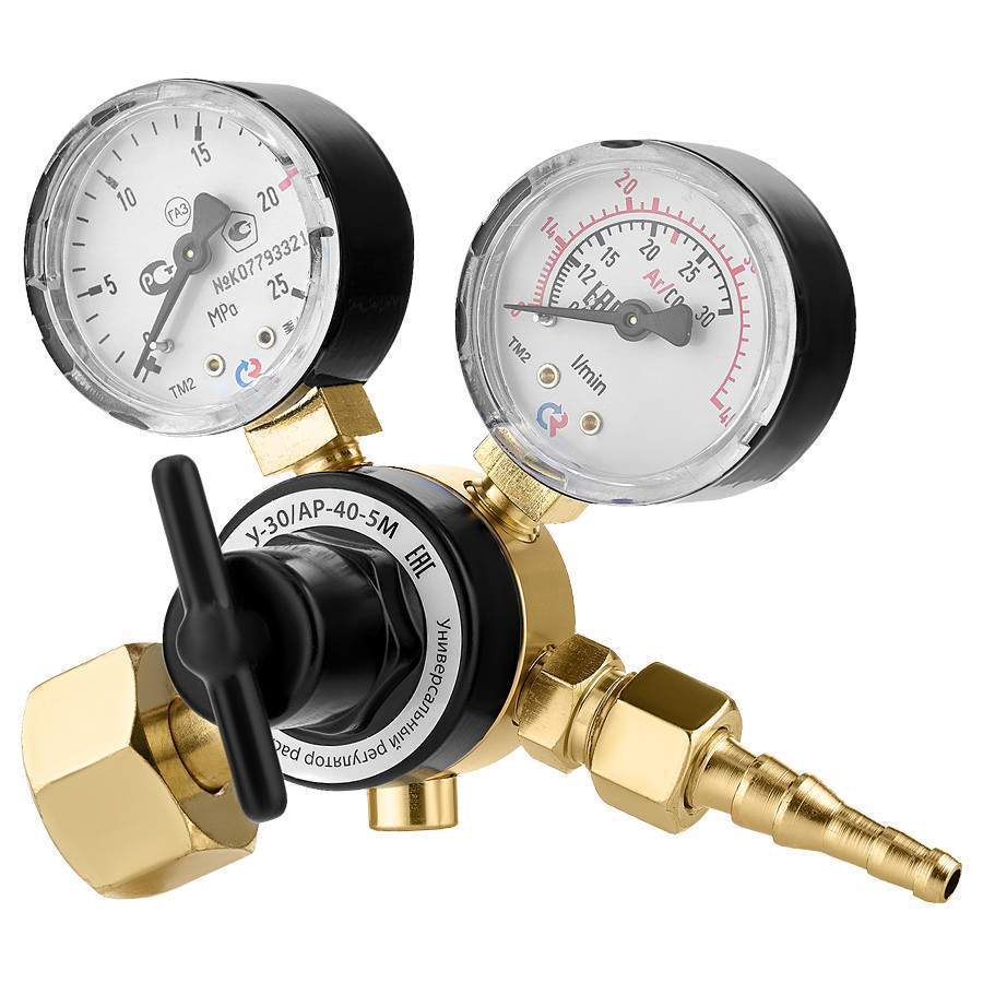 Регулятор расхода газа универс. У-30/АР-40-5М Сварог (ArR-137A for argon/CO2)