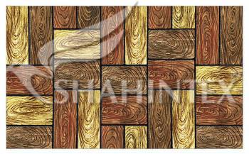 Коврик резиновый SHAHINTEX  флокир. 60*90  SH F019