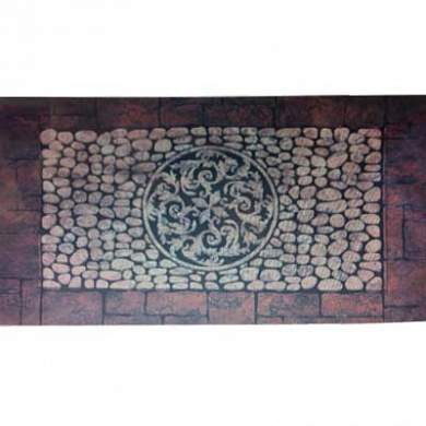 Коврик  флокиров. резин.Cleanwill 45x75/  6мм  Т-300