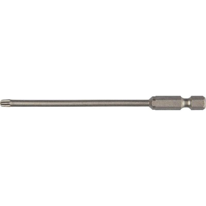 Бита X-Drive Kraftool T25 торсионные кован.обточ. 26125-25-100-1 Cr-Mo сталь Е 1/4 100мм 
