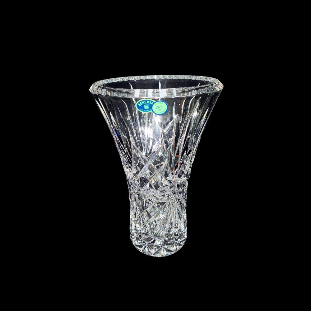 CRYSTAL BOHEMIA Ваза Stelar 25см БПХ1077
