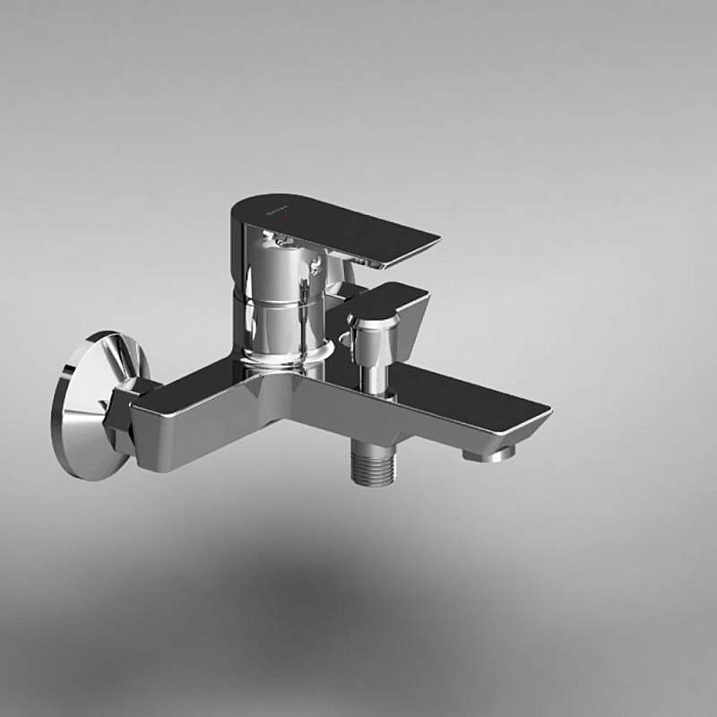 Смеситель  Apollo 471000001 д/ванны и душа хром