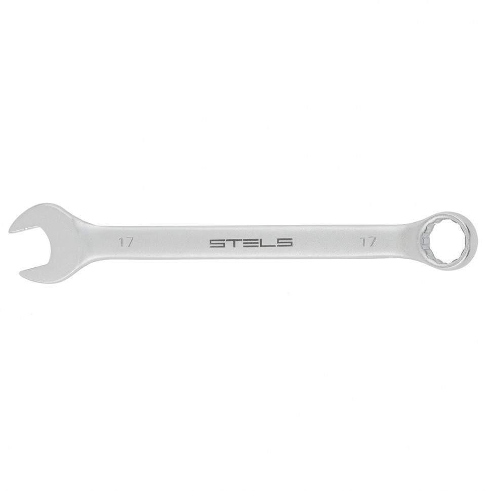 Ключ комбинированный 17мм CrV Stels 15213