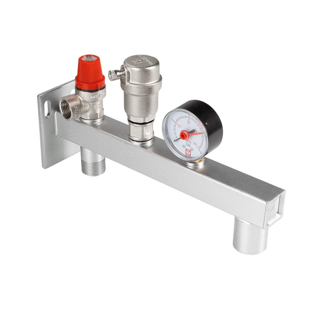 Группа безопасности консольная VALTEC 10.0 bar 3/4  VT.495.0.3