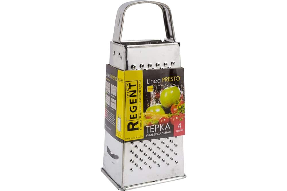 REGENT INOX Linea Presto Терка 93-AC-GR-74 четырехгранная 21см