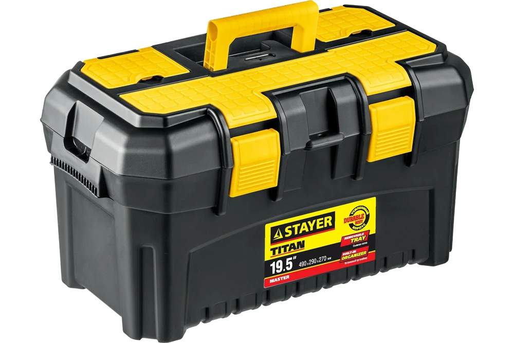 Ящик д/инстр STAYER Titan-19 490x290x270мм  38016-19