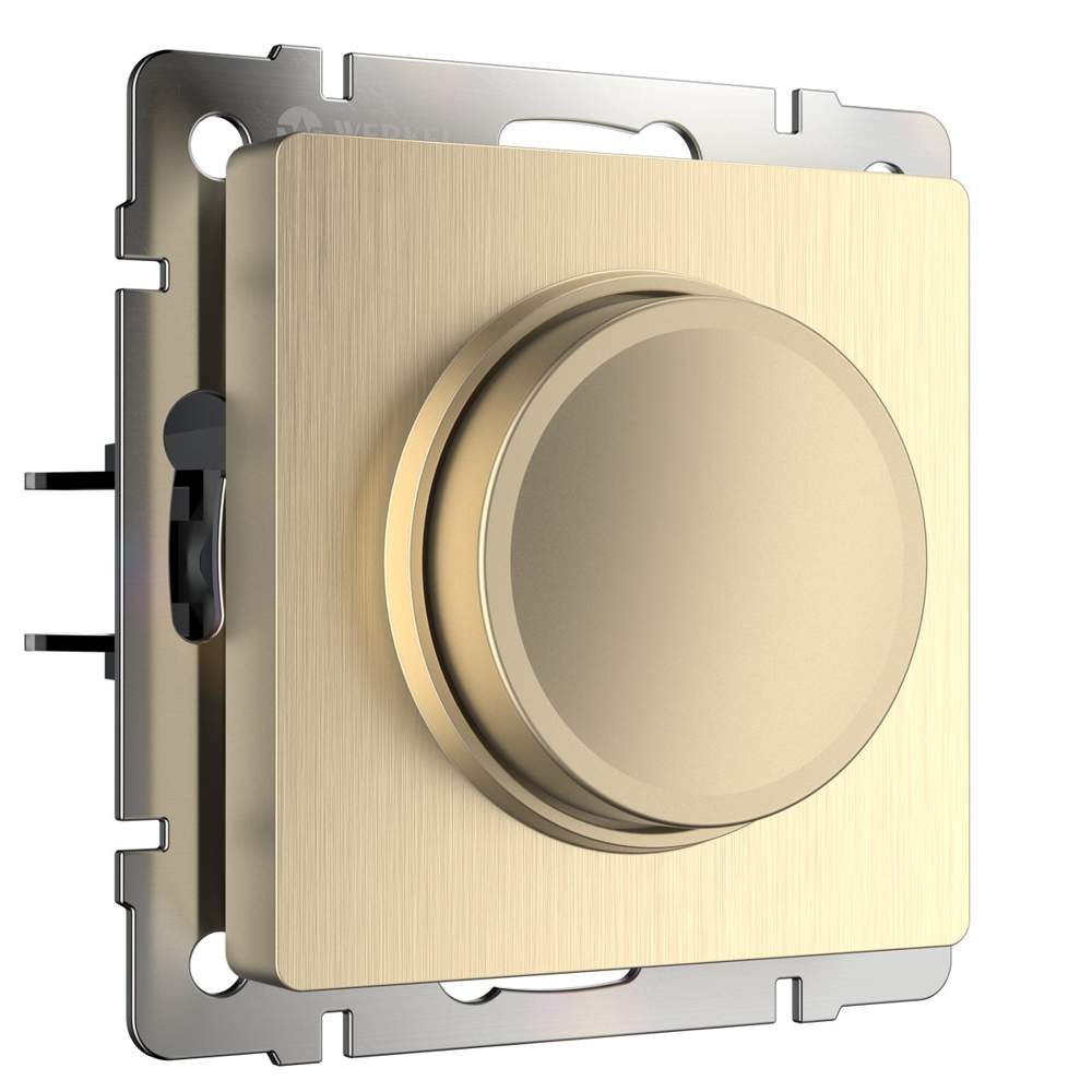 Диммер Frame WL10-DM600  шампань рифленый  -  W1142010
