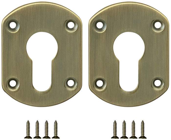 Декоративная накладка ESC031-AB-7 Мат.бронза на цилиндр (2шт)