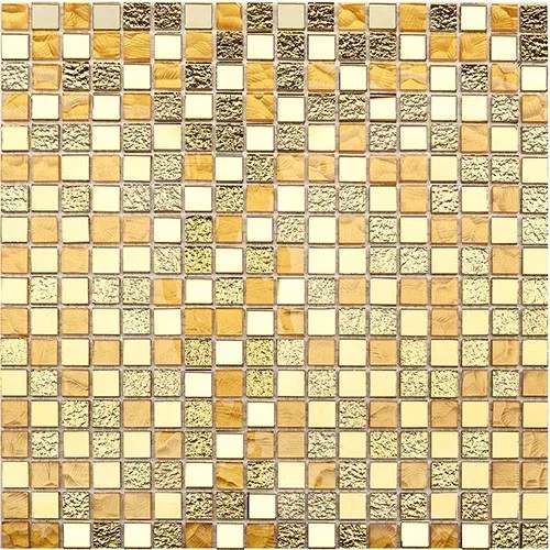 Мозаика 15х15 Mix Gold (JMG21501) 300х300х3.8 стекло