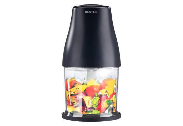 Чоппер Centek CT-1398 Сталь 2 скорости, 800мл.