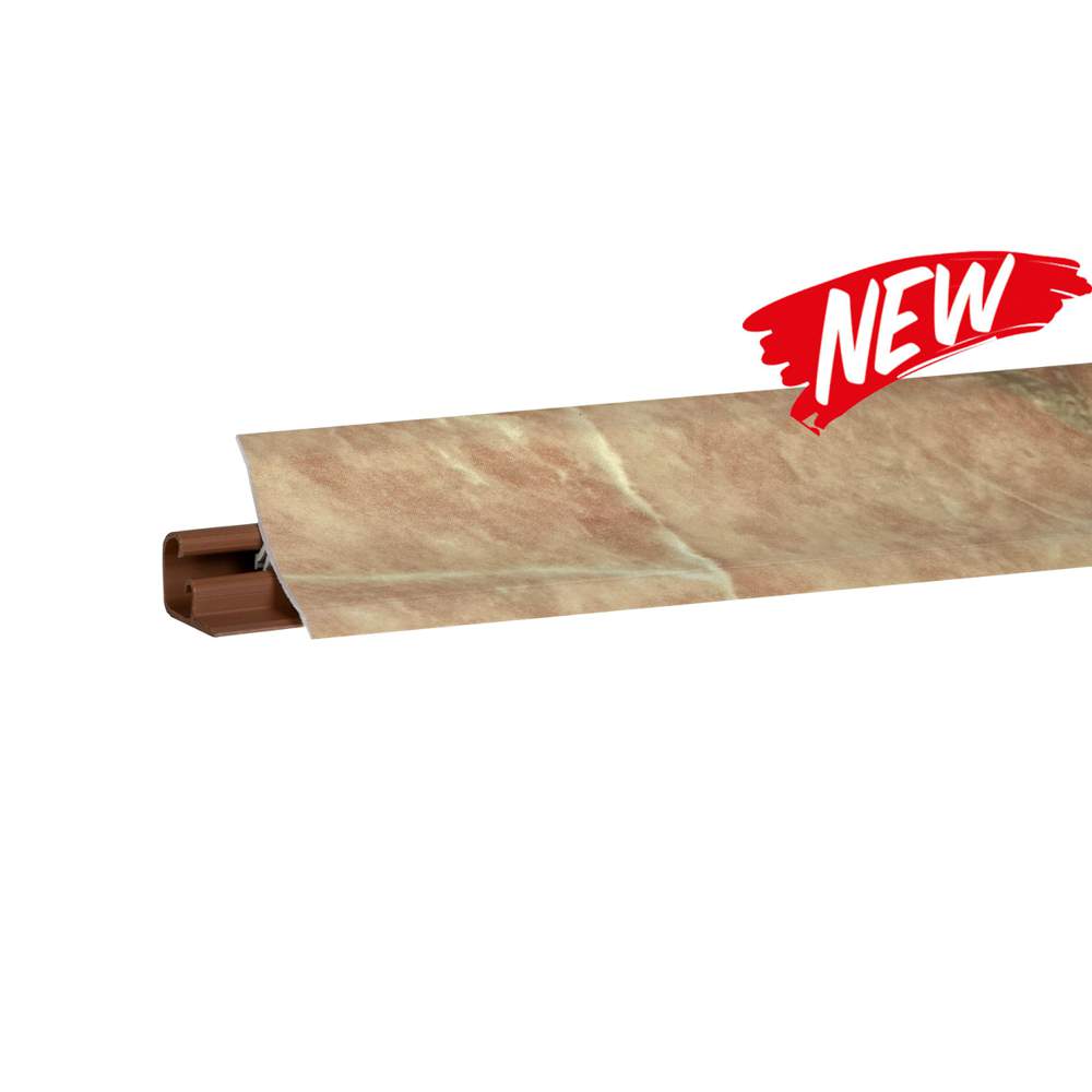 Плинтус д/столешниц  Korner LB-23-6031  оникс желтый   3м