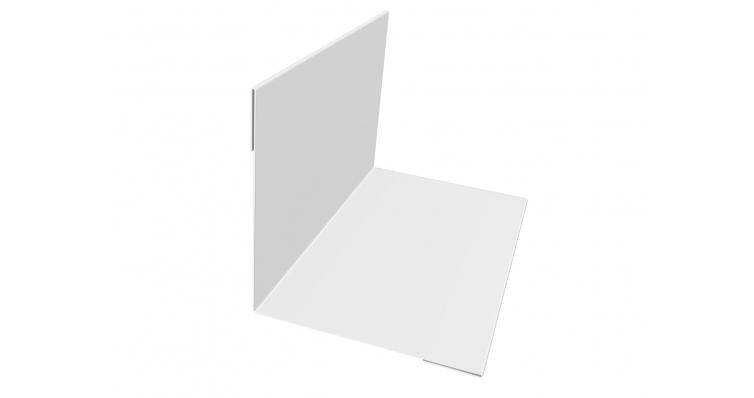 Угол внутренний  50х50  0,45  PE-foil  RAL 9003  /2м