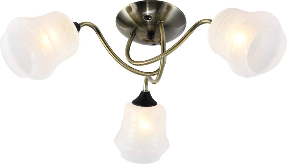 ЯрКо - XA1324B/3  AB-BK  Люстра Ярко