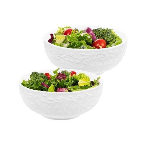 ELAN GALLERY Веточки-цветочки Салатник 630072 600мл 15х15х6,5см