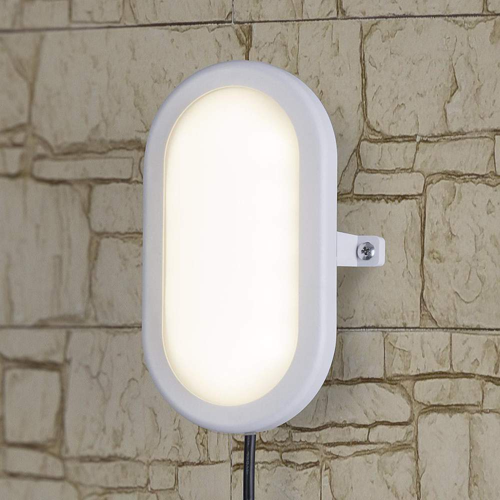 Св-ник LED  пылевлагозащищен.  6W 4000K IP54 17см  LTB0102D