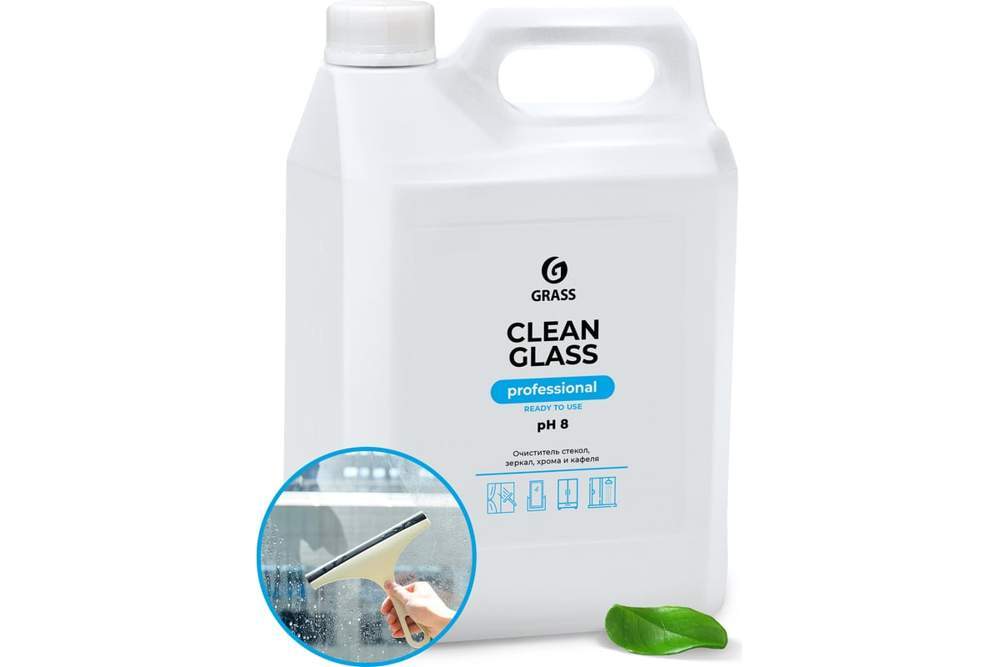 Grass Очиститель стекол и зеркал  Clean Glass  5л Professional 125572