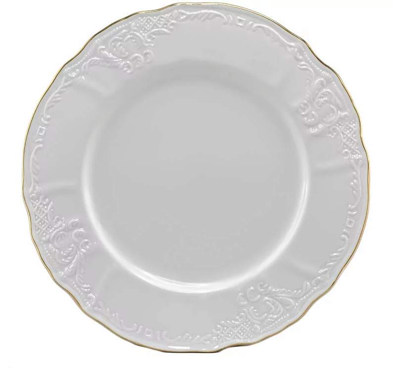 LENARDI Maria Gold Блюдо 226-009 круглое 30см 