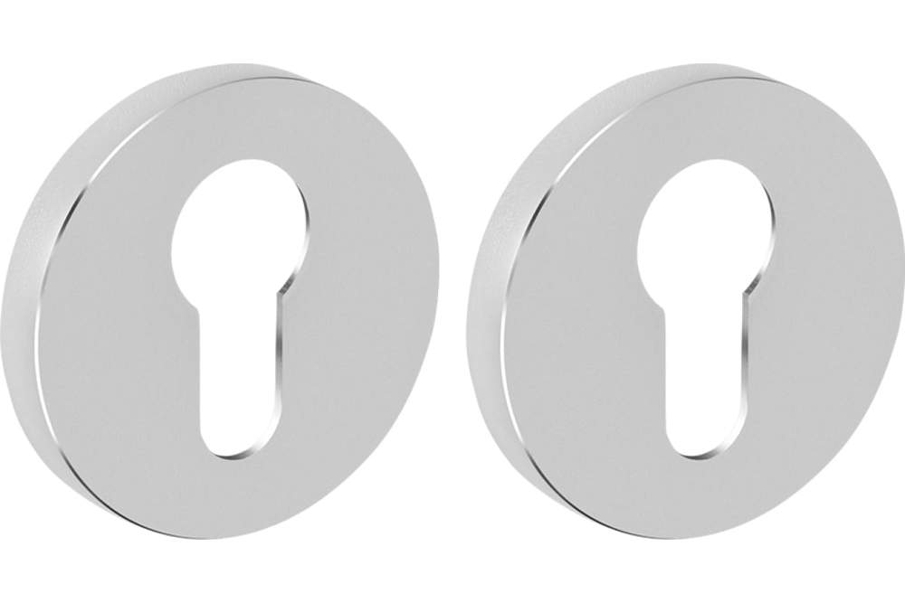 Накладка на цилиндр ET.R.SLR52 CP-8 хром 46877