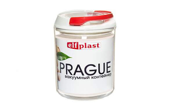 ЭЛЬФПЛАСТ Емкость 391 Prague д/сыпучих 700мл 105х105х135мм (24) 