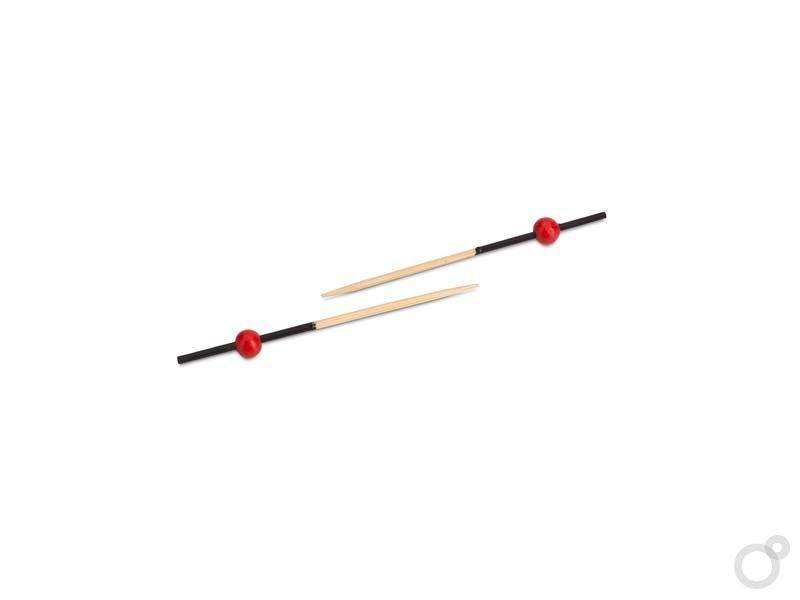 OPTILINE Пика Красная жемчужина 70мм бамбук 100 шт/уп 10-0395 