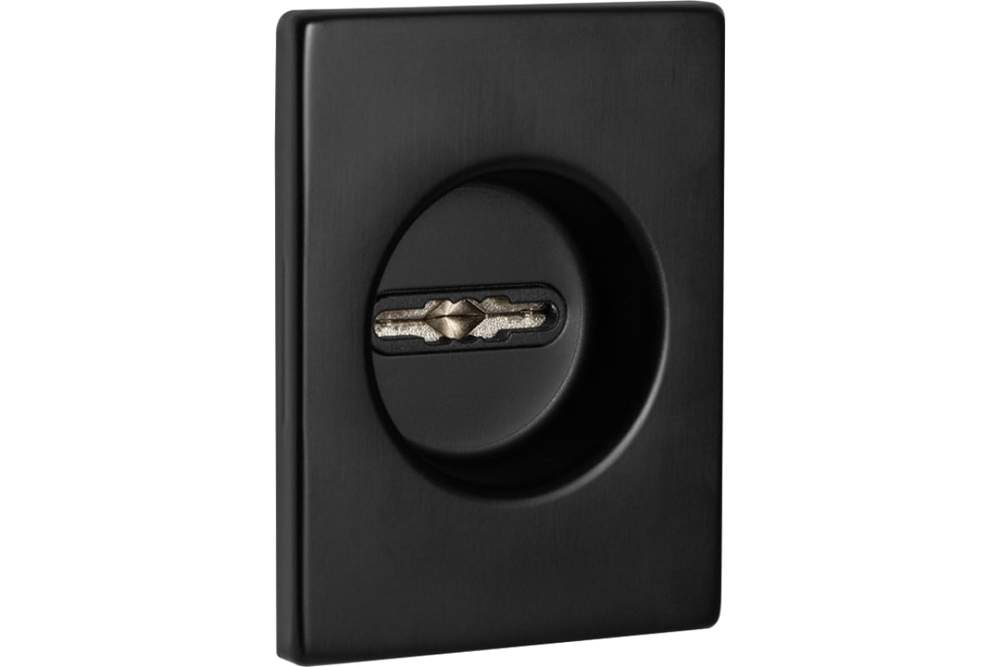 Накладка RL/U/K.477 BL-24 черный на сувальдный замок 47533