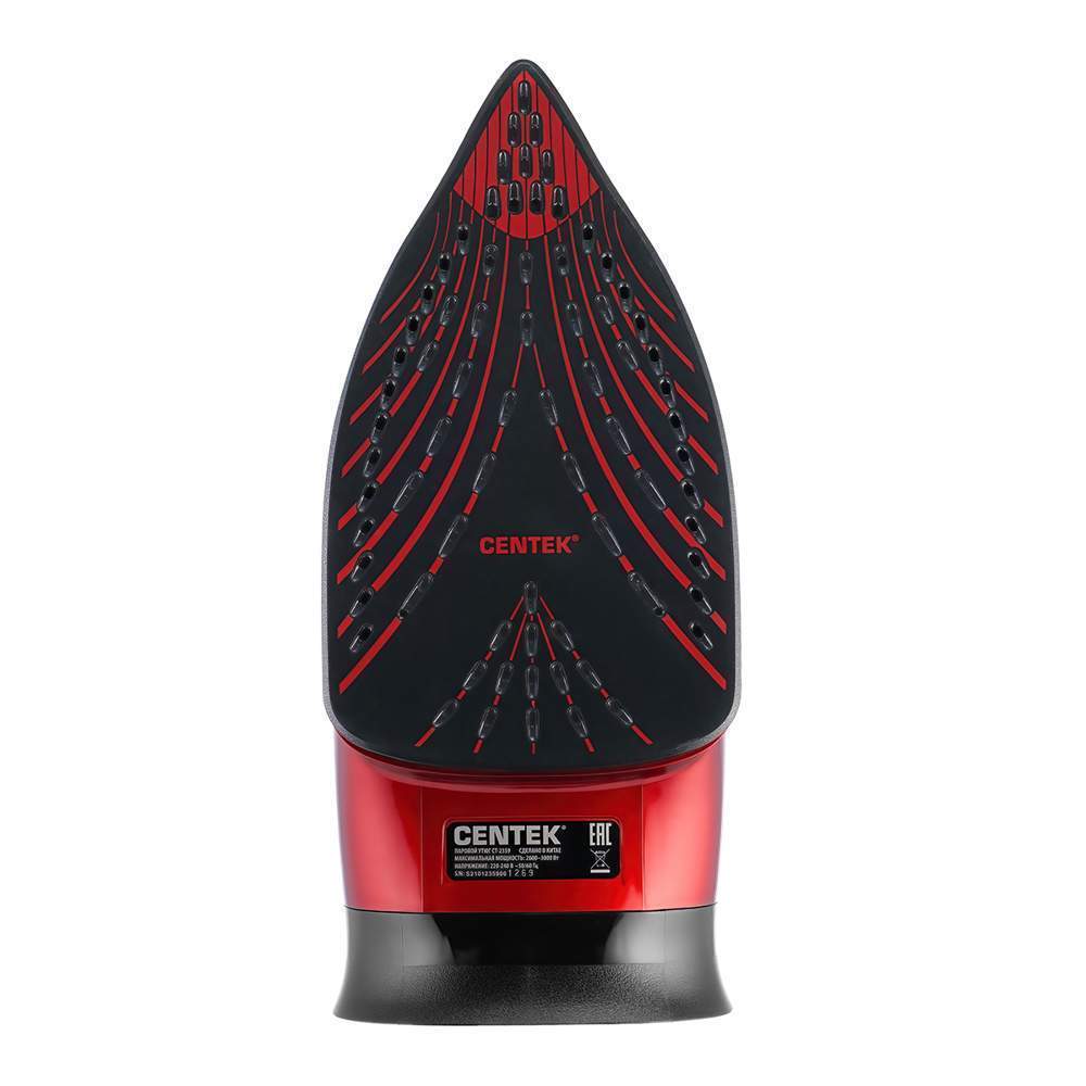 Утюг  Centek CT-2359  RED керамическая под. 3000Вт