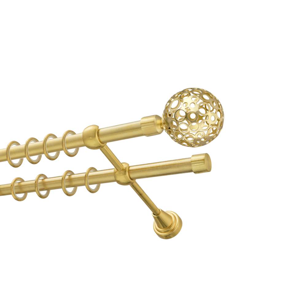 Наконечник DIY  28мм Золото глянец Кружево  28.01.48.100