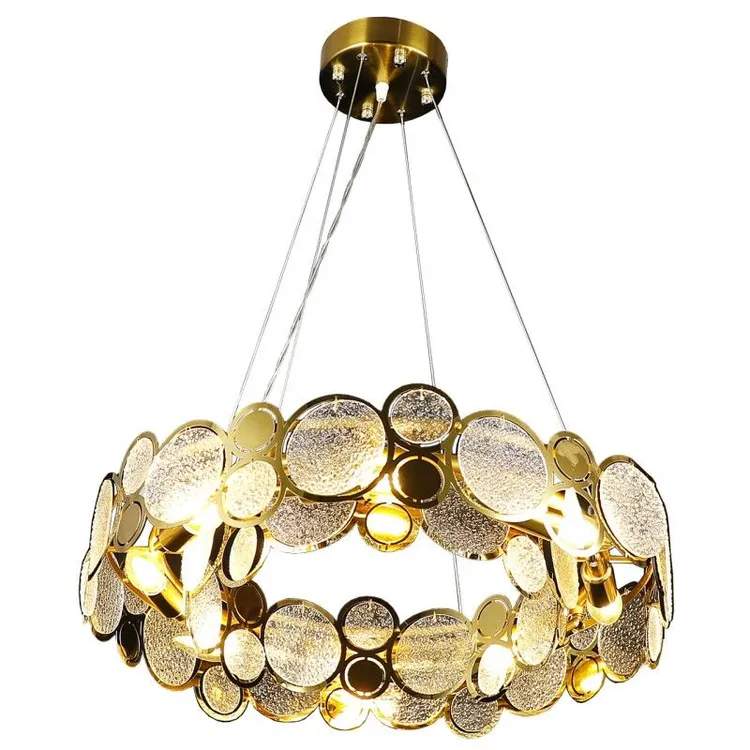 Imex - MD.1021-8-S GD  Люстра подвесная 8*40Вт E14