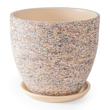 Горшок  Высокий овал Лунный камень №5 (D22) 5,9л СД426