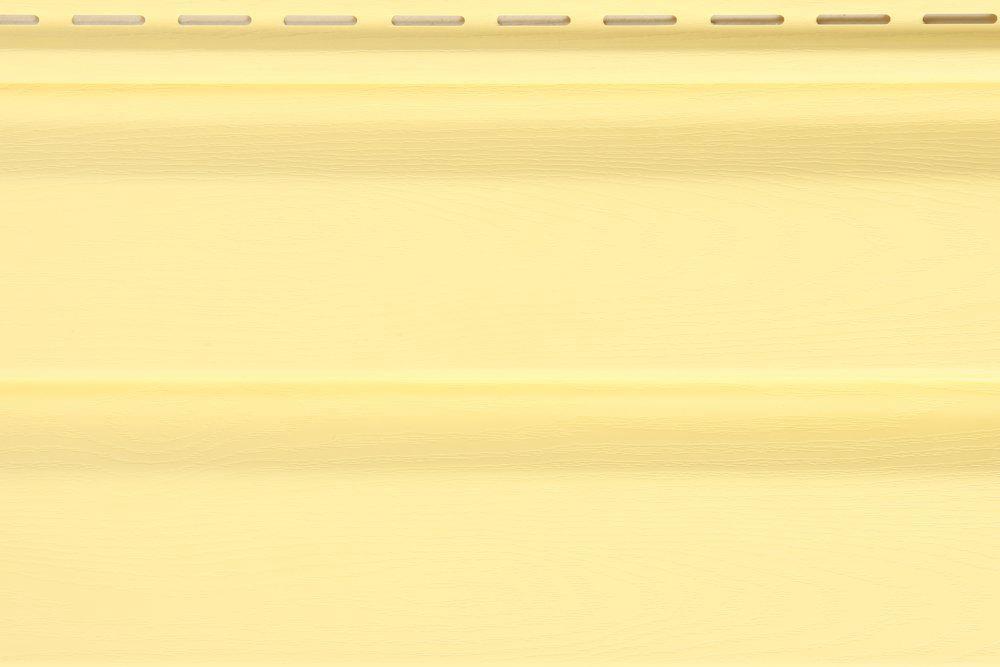Сайдинг виниловый 3,6 GL желтый/золот.песок  /22шт/ 0,75м2 /3,6м.п. Карабельная доска