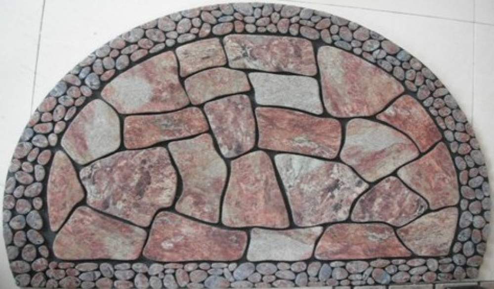 Коврик резиновый флокированный Т-002 58х89 6мм CleanWill