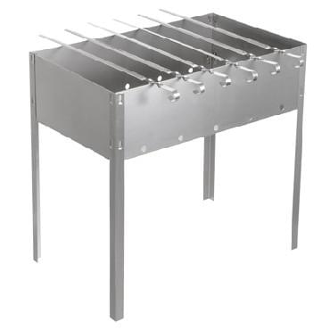 Мангал BOYSCOUT 500х300х500мм сборный+6 шампуров  61237