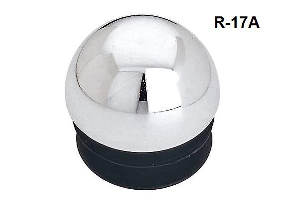 JOKER 41/R-17 Заглушка полукруглая хром 