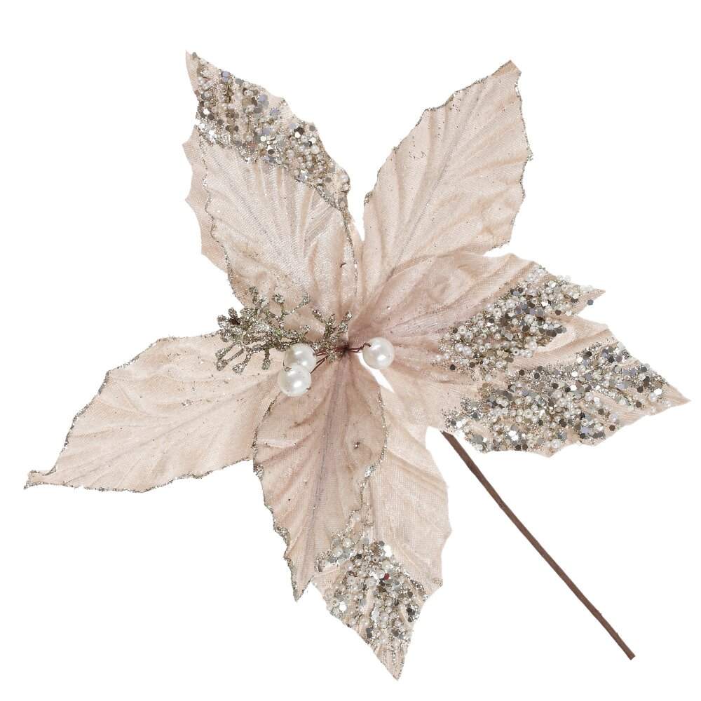 REMECO COLLECTION Цветок 821318 Пуансеттия 28х28х39см 