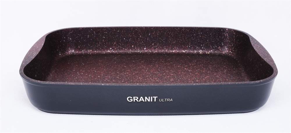 KUKMARA Противень пга01а АП Granit Uitra red 335х220х55мм
