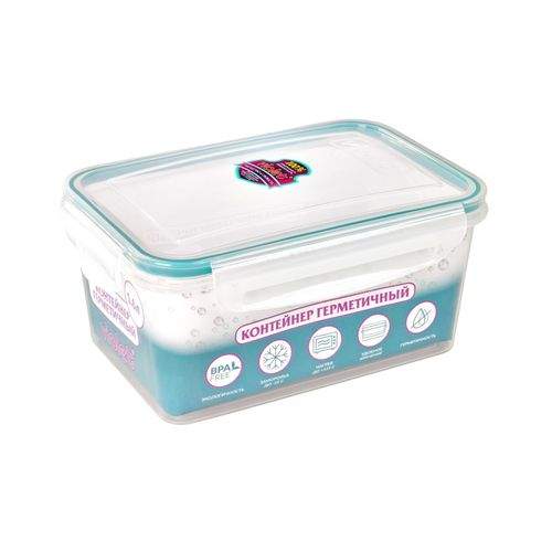 VIOLET Контейнер 093160 д/СВЧ 1600мл герметичный 190х130х80мм