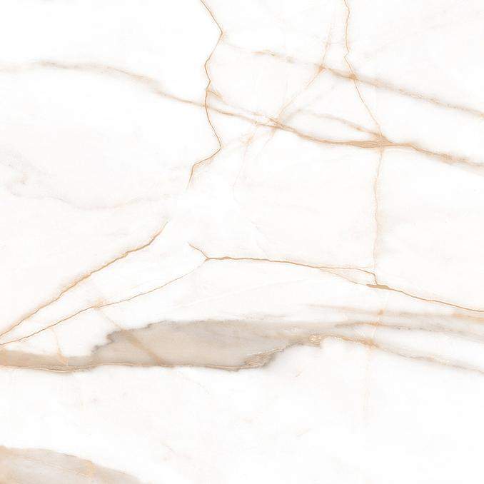 Calacatta Goddes Gold Керамогранит белый 600х600 Полированный