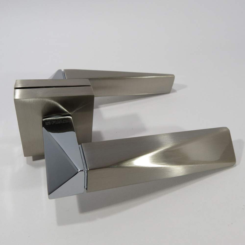 Ручка раздельная DIAMOND DM SN/СP-3 мат.ник./хром