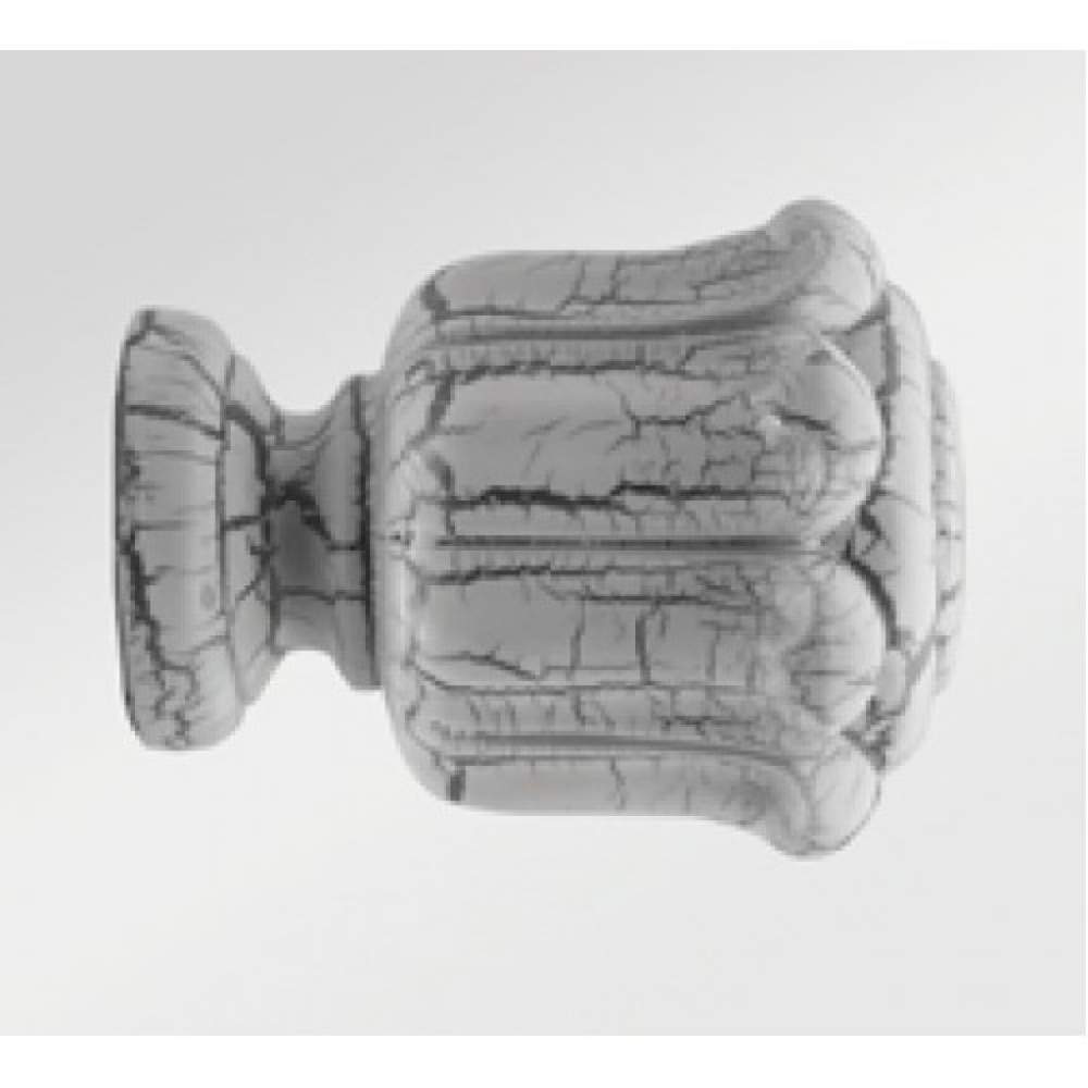 Наконечник 35мм Лотос Белый мрамор