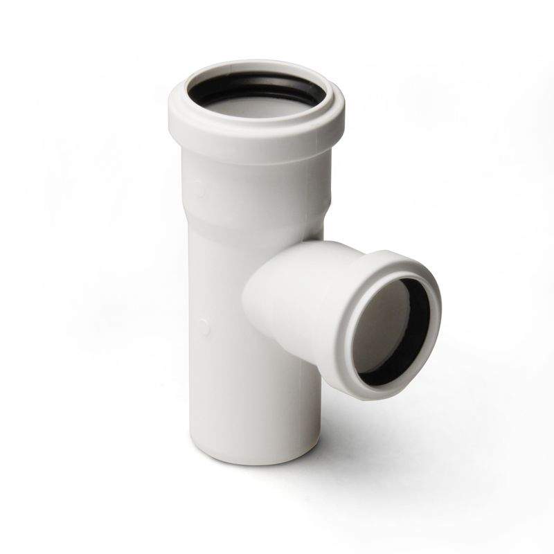 Тройник малошумный Stilte  Ду50х50х90°