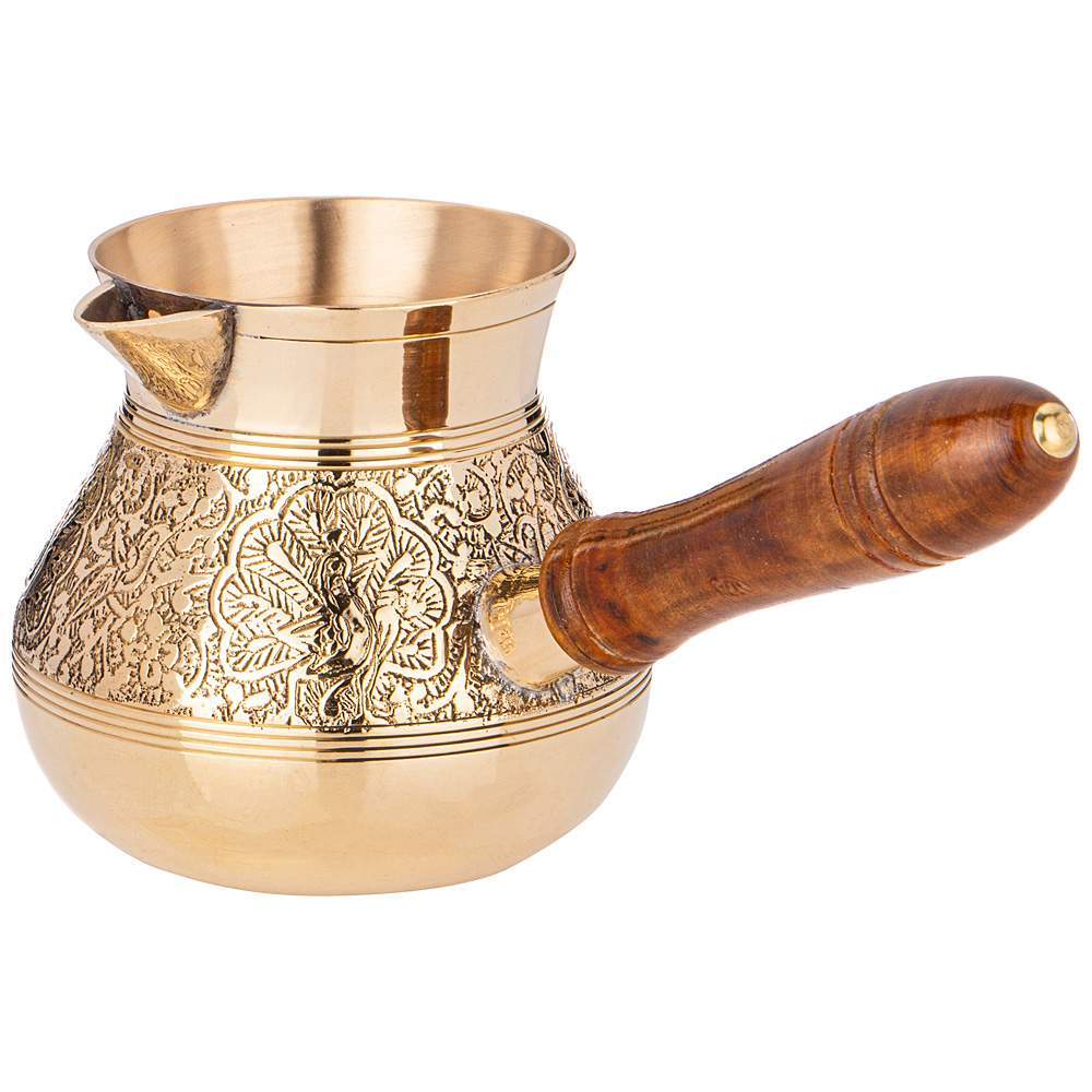 LEFARD Турка 733-139 Graving 450мл резная латунь  