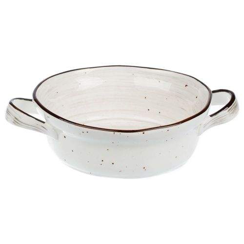 P.L. Proff Cuisine White Fusion Бульонная чашка с ручками 500мл/15см фарфор 73024319/P5225920 (24)