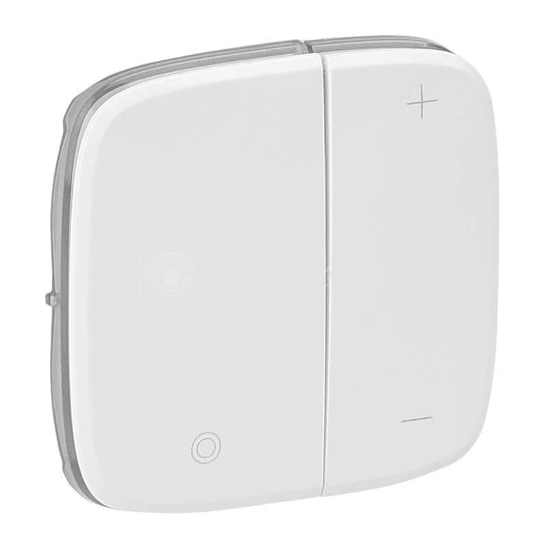 Накладка светорегулятора VALENA ALLURE Белая  752085  кноп.