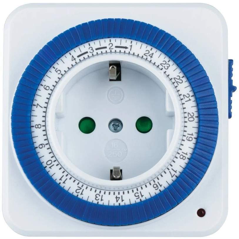 Таймер Navigator 61558  NTR-А-S02-WH розет.электрон.